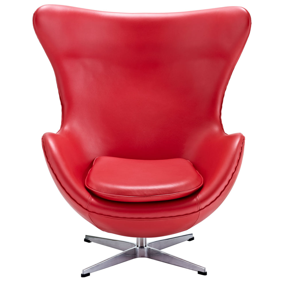 Glove Leather Lounge Chair By Modway - EEI-528 | Lounge Chairs | Modishstore - 3