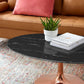 Lippa 42" Oval Artificial Marble Coffee Table By Modway - EEI-5282 | Coffee Tables | Modishstore - 6