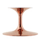 Lippa 48" Oval Artificial Marble Coffee Table By Modway - EEI-5283 | Coffee Tables | Modishstore - 4