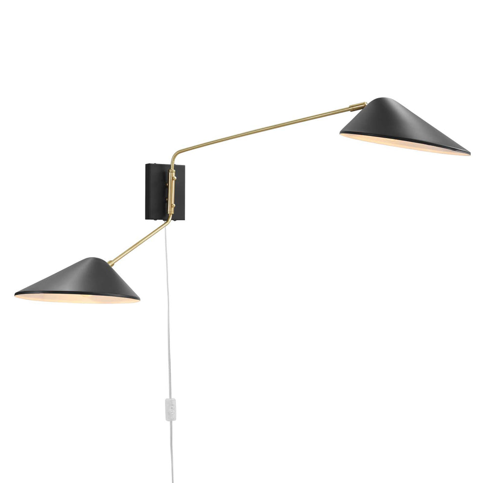 Modway Journey 2-Light Swing Arm Wall Sconce - EEI-5294 | Sconces | Modishstore - 3
