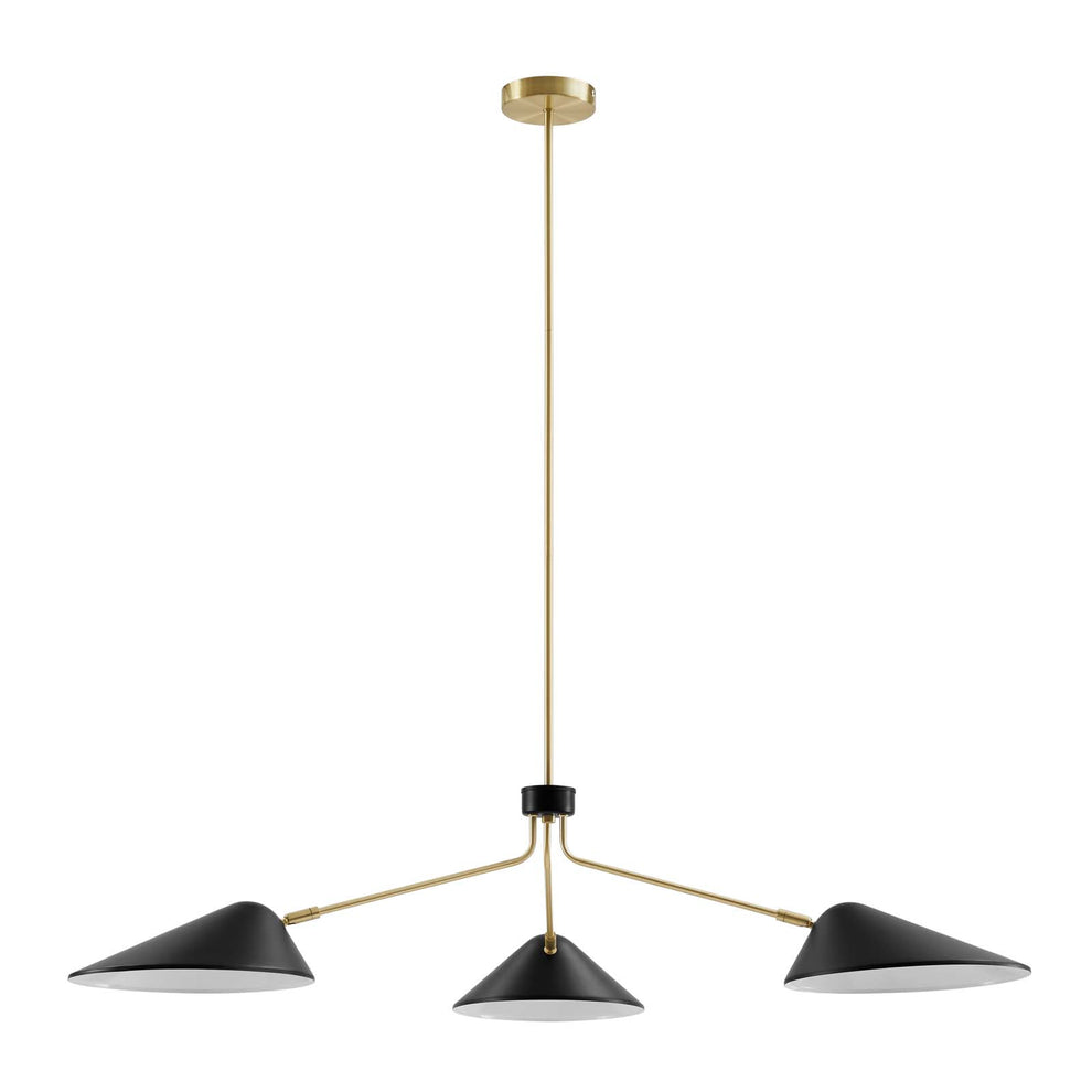 Modway Journey 3-Light 14" Arm Pendant - EEI-5297 | Pendant Lamps | Modishstore - 3