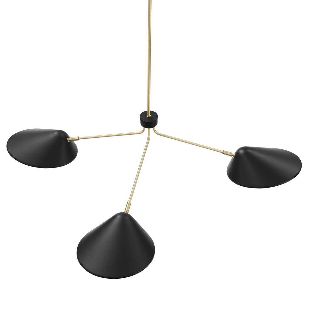 Modway Journey 3-Light 14" Arm Pendant - EEI-5297 | Pendant Lamps | Modishstore - 5