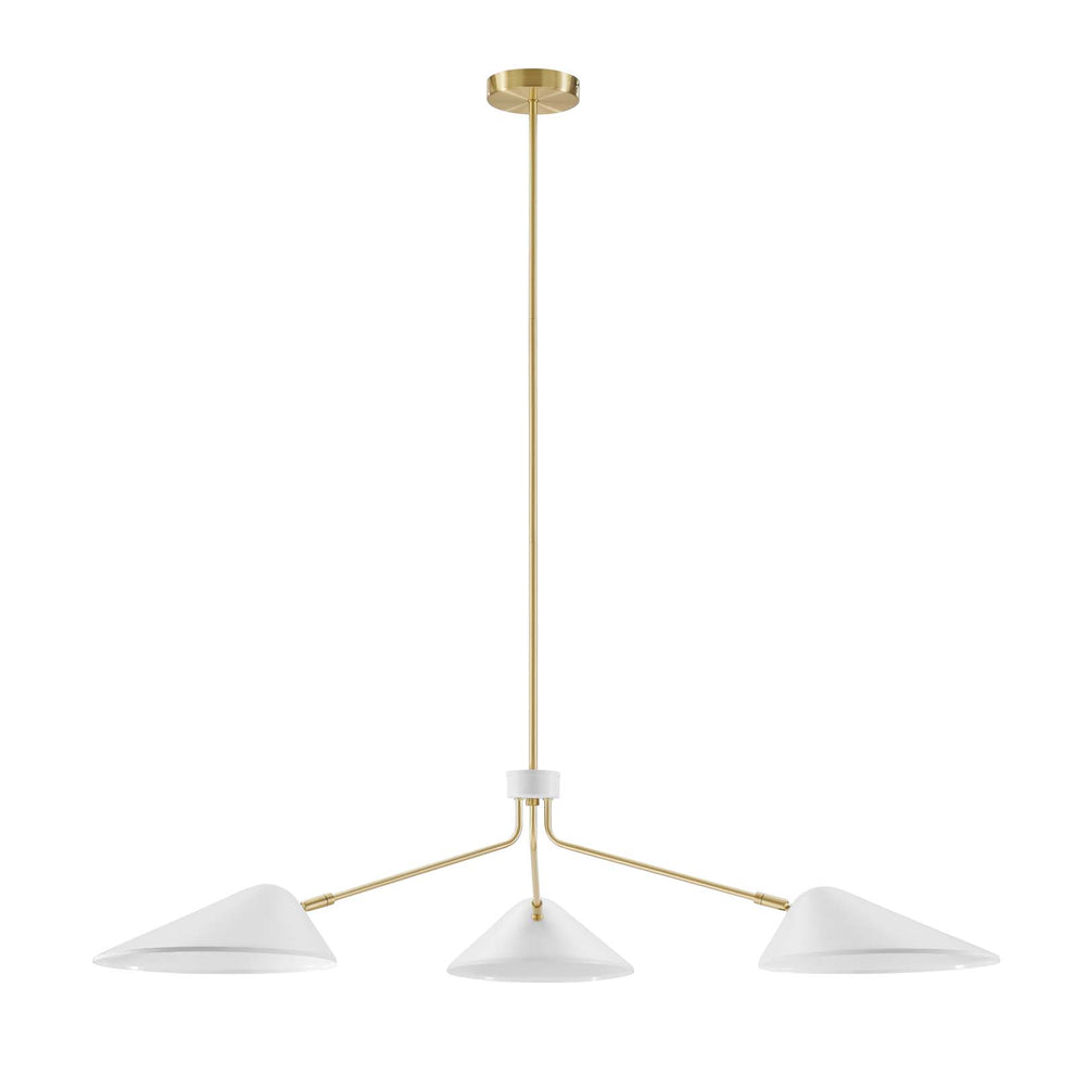 Modway Journey 3-Light 14" Arm Pendant - EEI-5297 | Pendant Lamps | Modishstore - 10