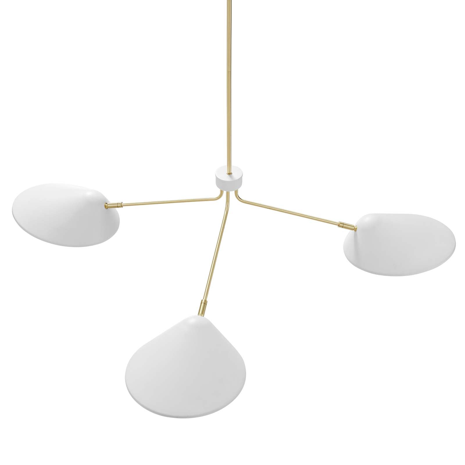 Modway Journey 3-Light 14" Arm Pendant - EEI-5297 | Pendant Lamps | Modishstore - 11