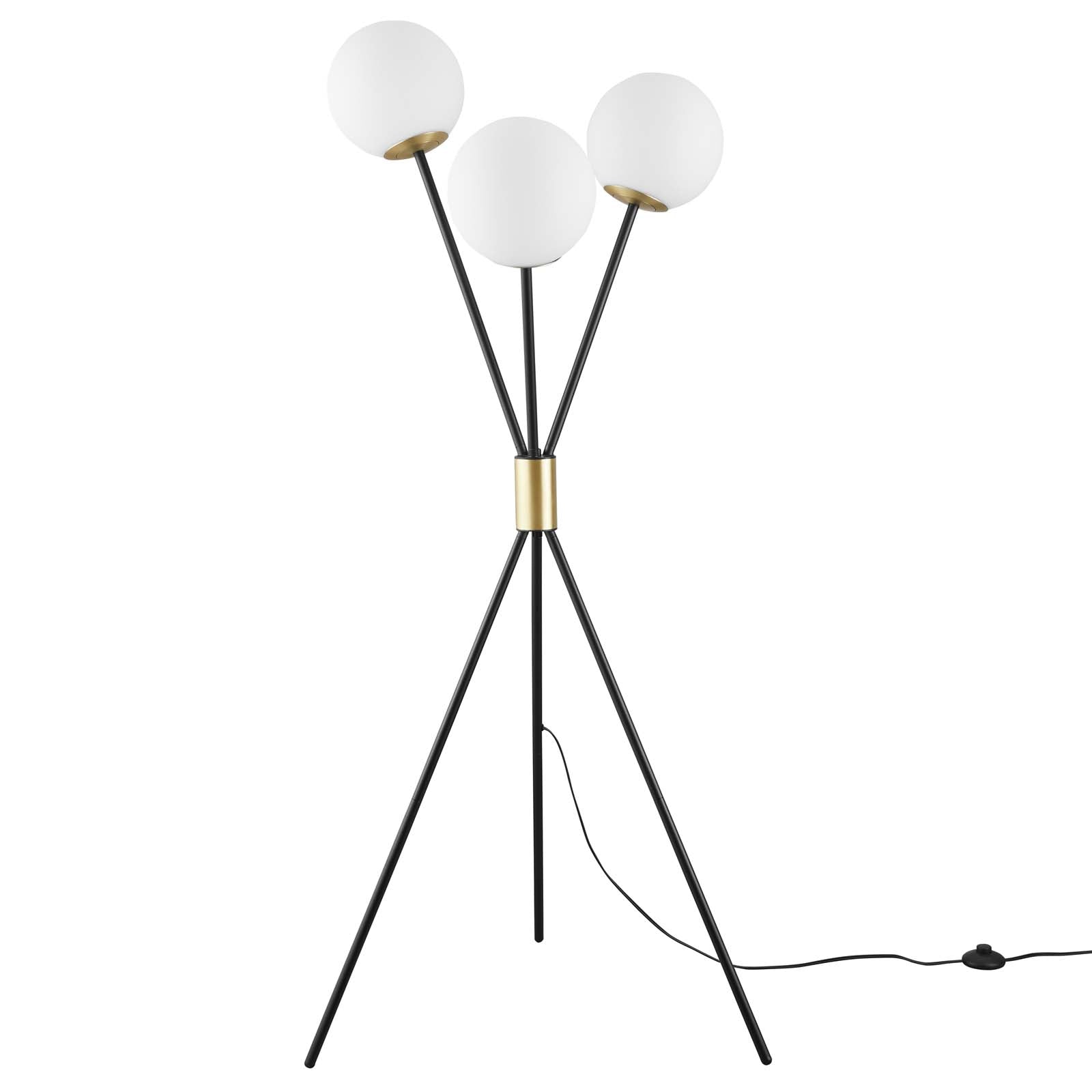 Modway Vera 3-Light Floor Lamp | Floor Lamps | Modishstore-3