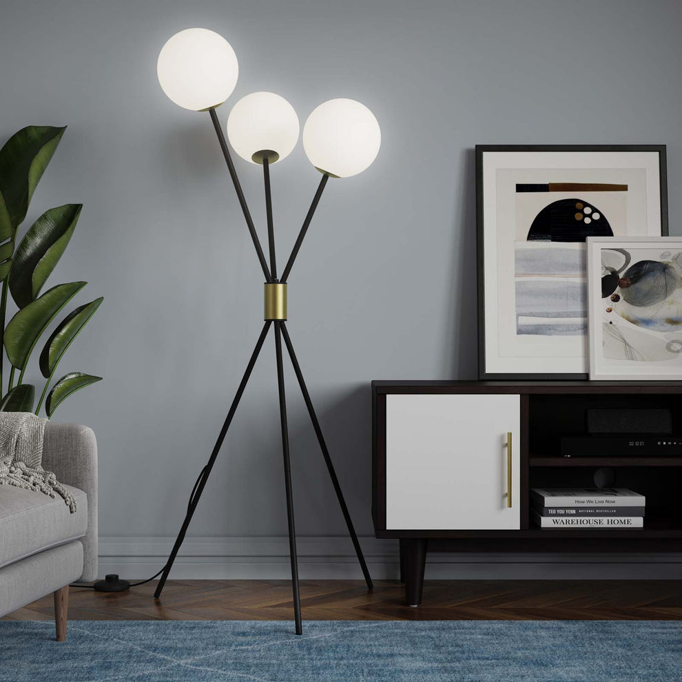 Modway Vera 3-Light Floor Lamp - EEI-5303 | Floor Lamps | Modishstore - 2