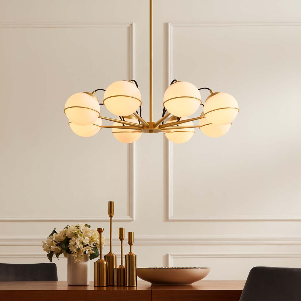 Modway Hanna 8-Light Chandelier - EEI-5307 | Pendant Lamps | Modishstore - 9