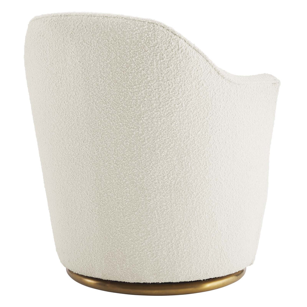 Nora Boucle Upholstered Swivel Chair By Modway - EEI-5311 | Armchairs | Modishstore - 4