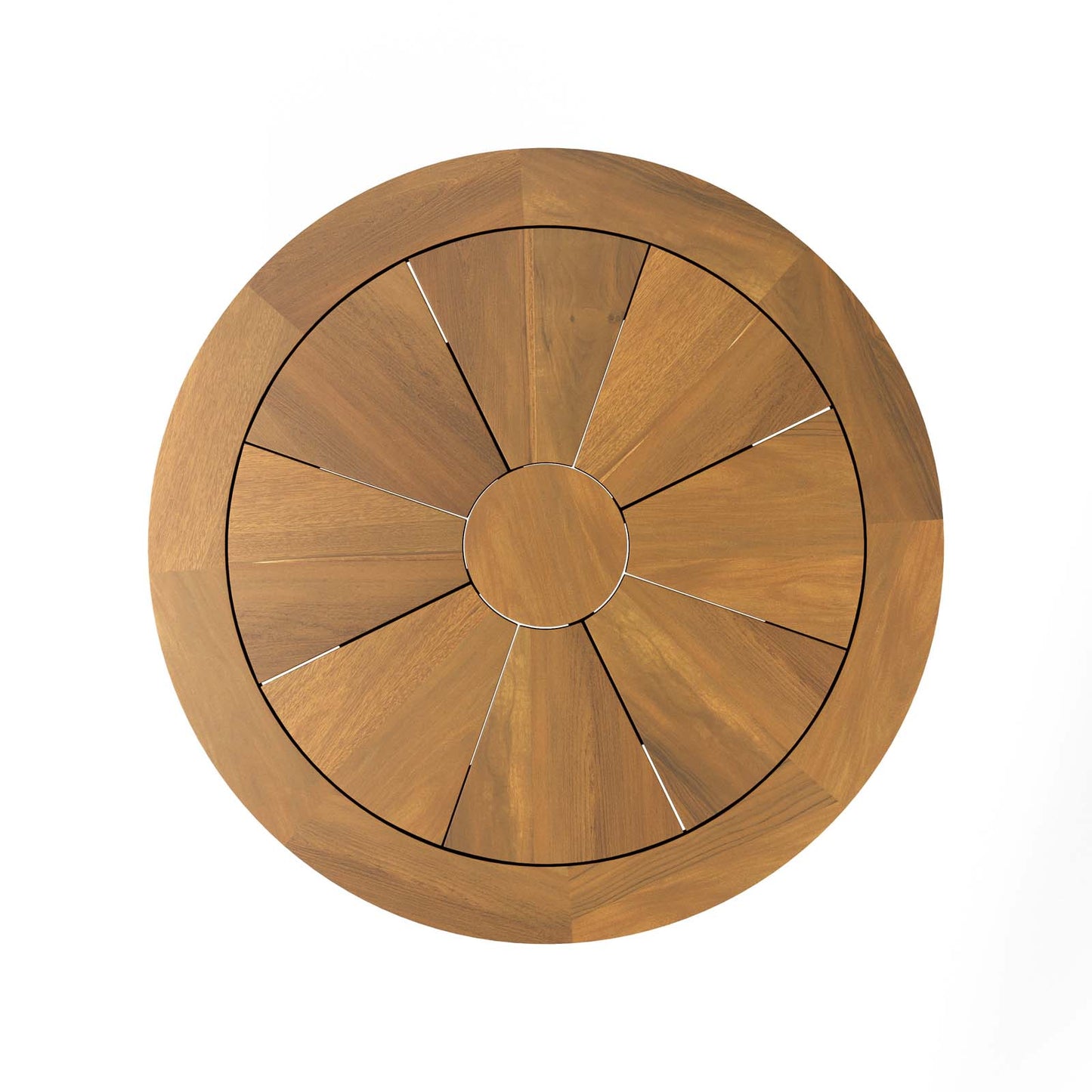 Meadow Outdoor Patio Teak Wood Dining Table By Modway - EEI-5312 | Outdoor Tables | Modishstore - 3