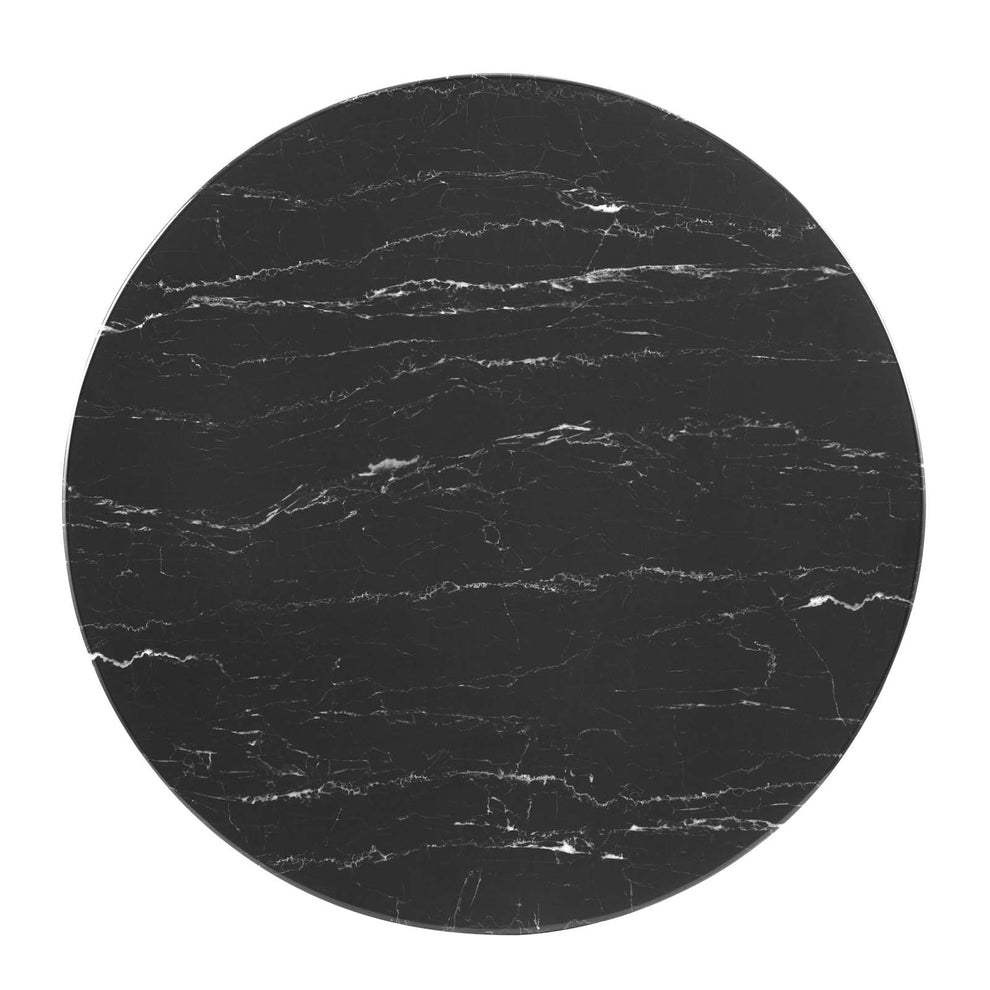 Tupelo 36" Artificial Marble Dining Table By Modway - EEI-5329 | Dining Tables | Modishstore - 3
