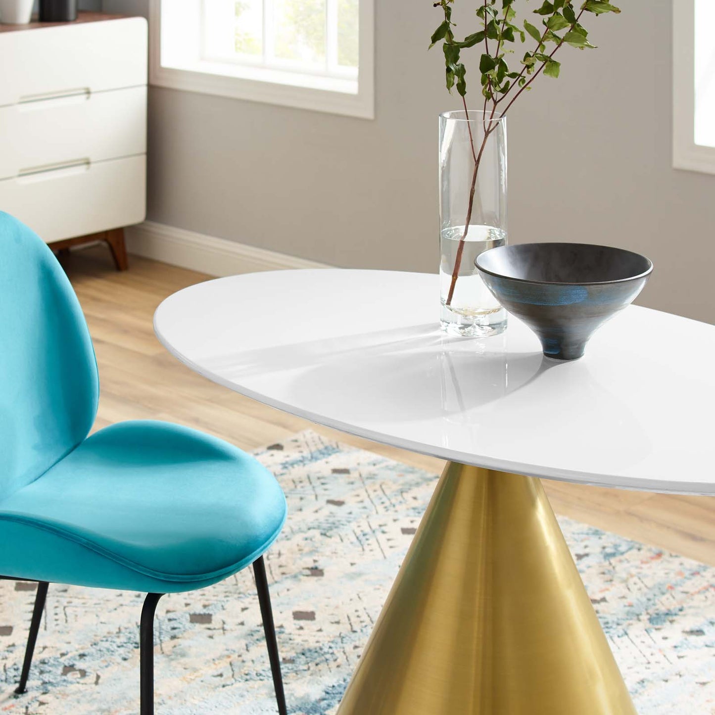 Tupelo 48" Oval Dining Table By Modway - EEI-5338 | Dining Tables | Modishstore - 1