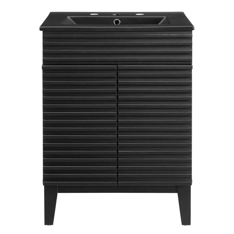 Modway Render 24" Bathroom Vanity w/Black Basin - EEI-5350 | Bathroom Accessories | Modishstore - 3