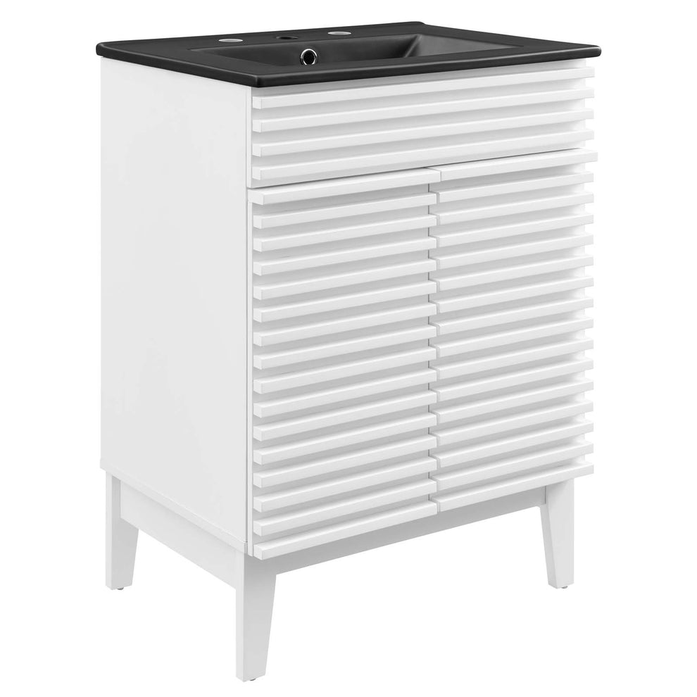 Modway Render 24" Bathroom Vanity w/Black Basin - EEI-5350 | Bathroom Accessories | Modishstore - 14