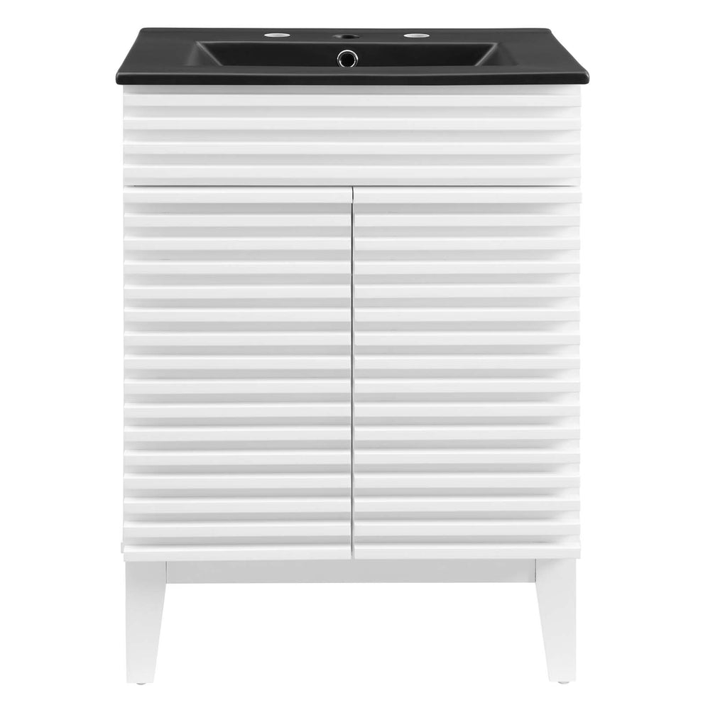 Modway Render 24" Bathroom Vanity w/Black Basin - EEI-5350 | Bathroom Accessories | Modishstore - 15