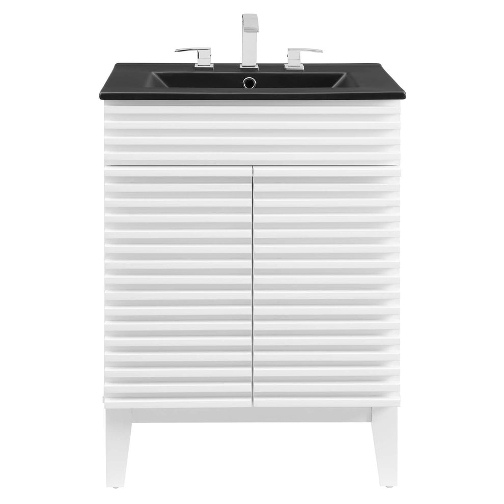 Modway Render 24" Bathroom Vanity w/Black Basin - EEI-5350 | Bathroom Accessories | Modishstore - 16