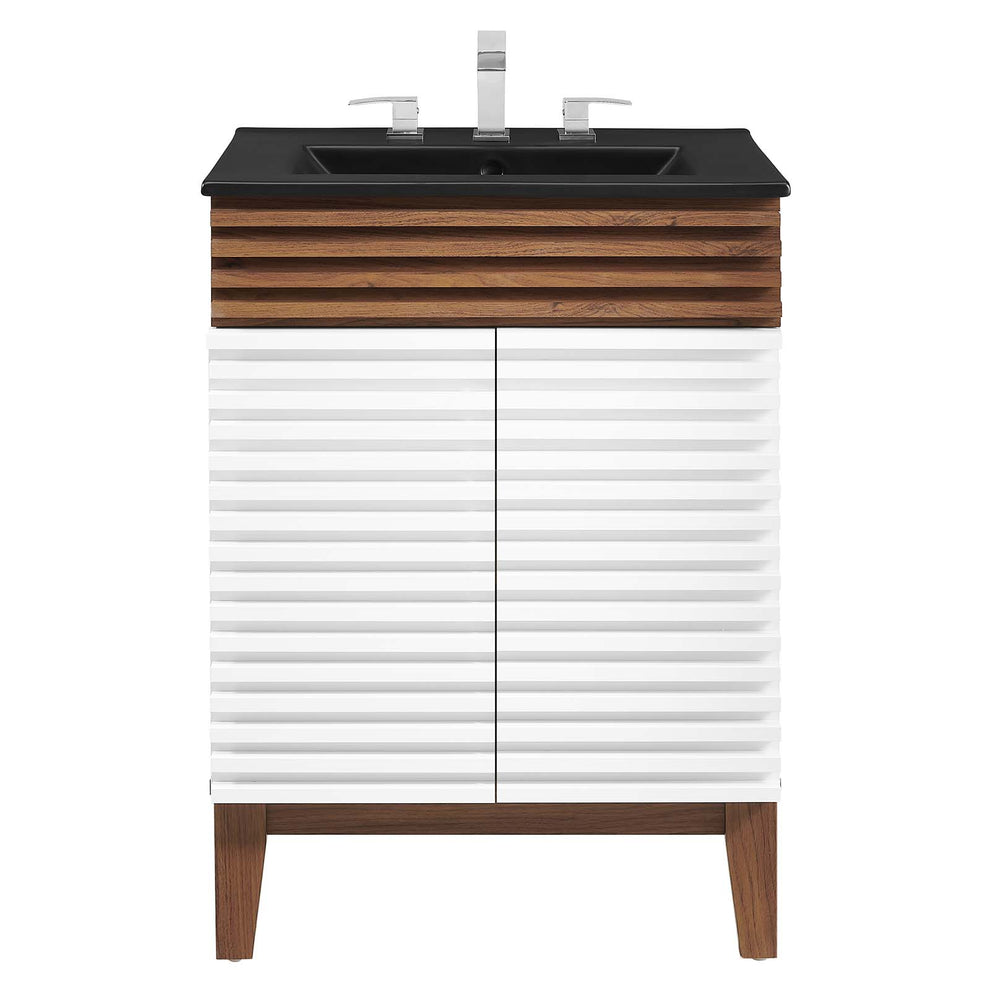 Modway Render 24" Bathroom Vanity w/Black Basin - EEI-5350 | Bathroom Accessories | Modishstore - 25