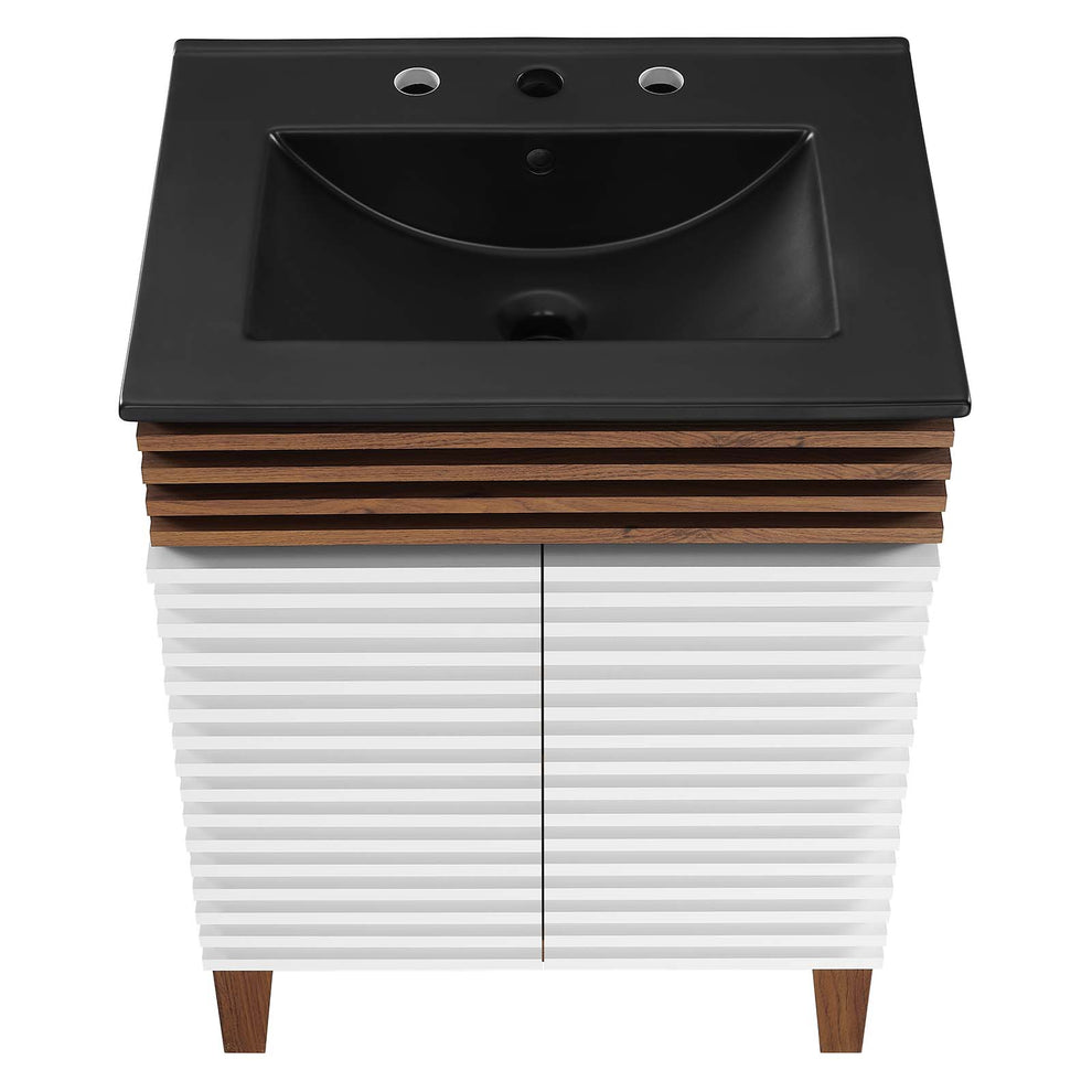 Modway Render 24" Bathroom Vanity w/Black Basin - EEI-5350 | Bathroom Accessories | Modishstore - 21