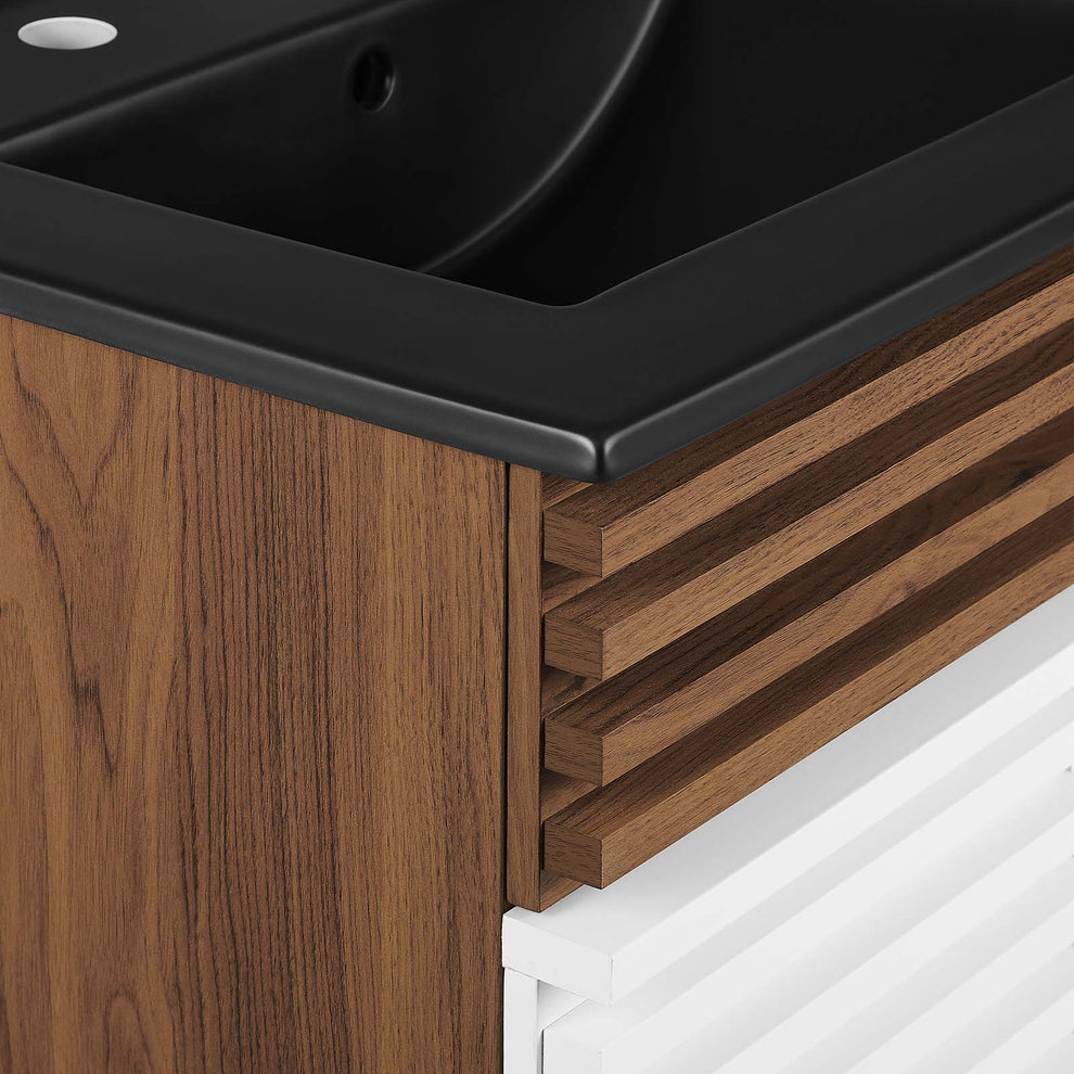 Modway Render 24" Bathroom Vanity w/Black Basin - EEI-5350 | Bathroom Accessories | Modishstore - 19