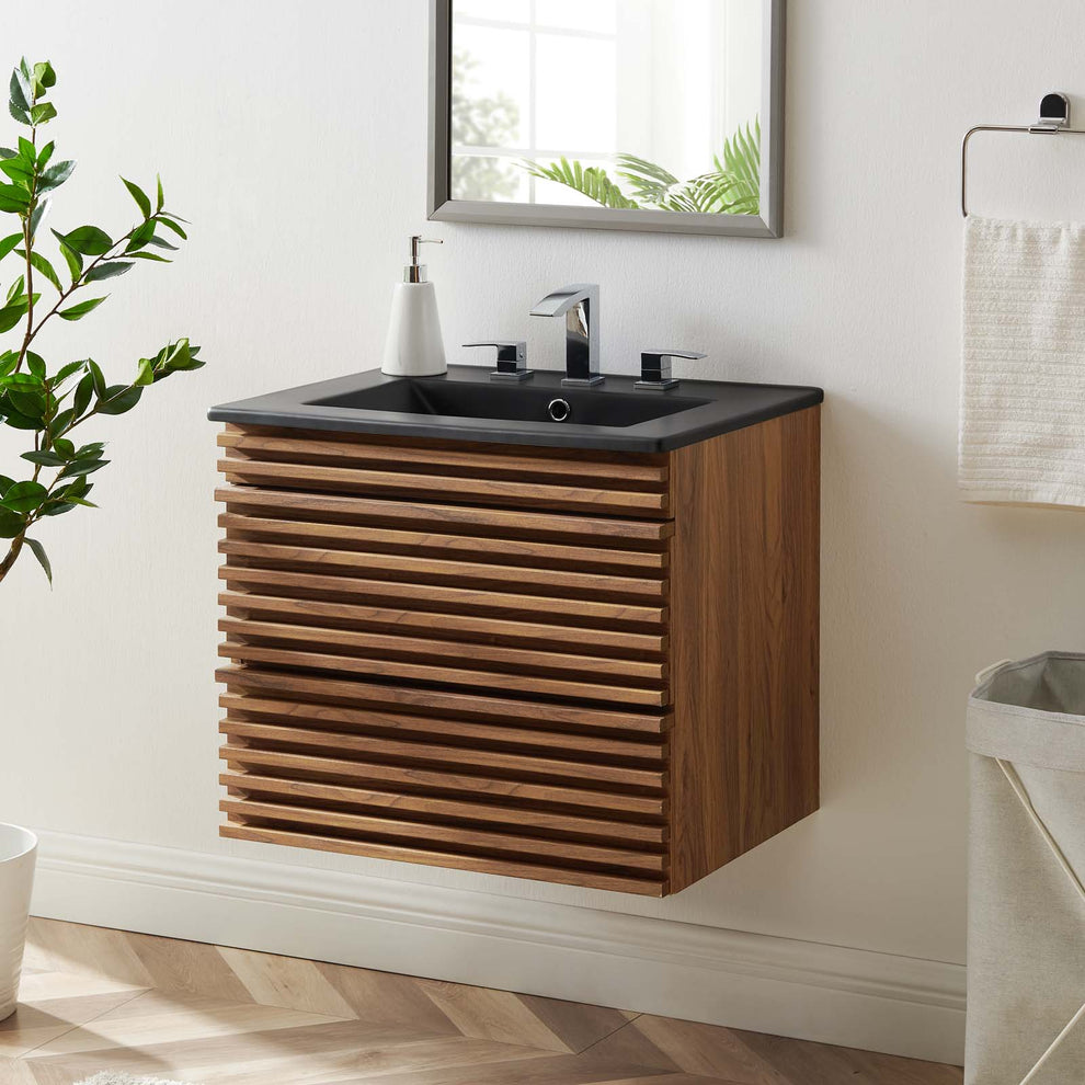 Modway Render 24" Wall-Mount Bathroom Vanity - EEI-5364 | Bathroom Accessories | Modishstore - 16