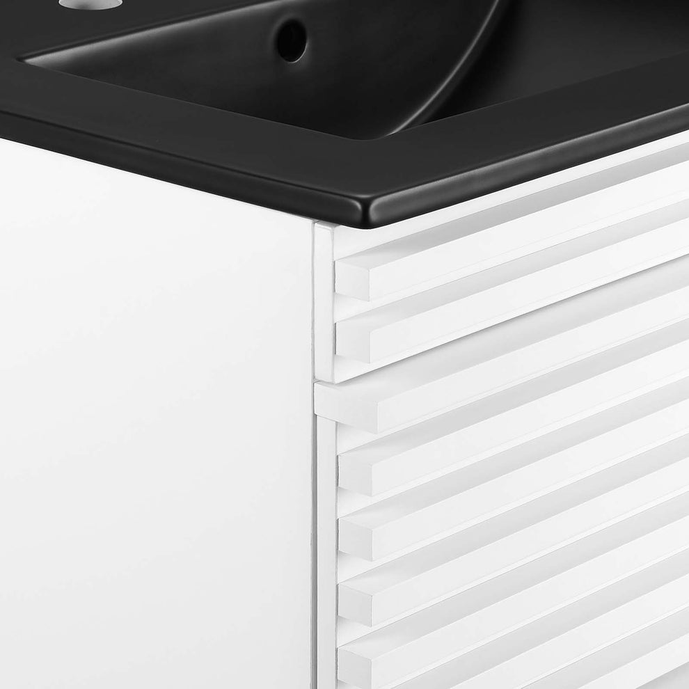 Modway Render 24" Wall-Mount Bathroom Vanity - EEI-5364 | Bathroom Accessories | Modishstore - 26