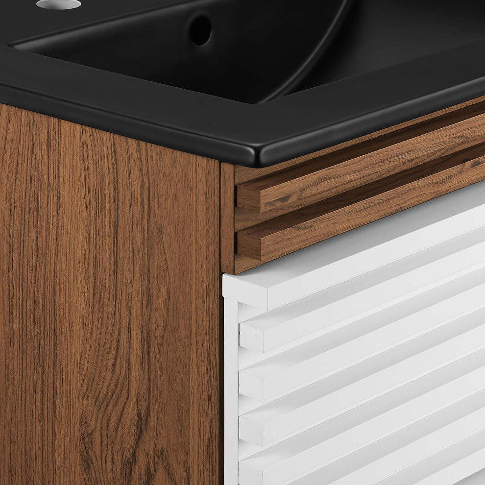 Modway Render 24" Wall-Mount Bathroom Vanity - EEI-5364 | Bathroom Accessories | Modishstore - 36