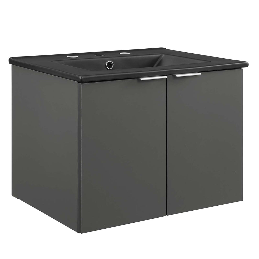 Modway Maybelle 24" Wall-Mount Bathroom Vanity - EEI-5370 | Bathroom Accessories | Modishstore - 10