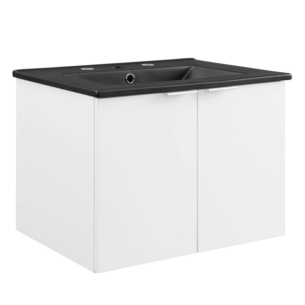 Modway Maybelle 24" Wall-Mount Bathroom Vanity - EEI-5370 | Bathroom Accessories | Modishstore - 4