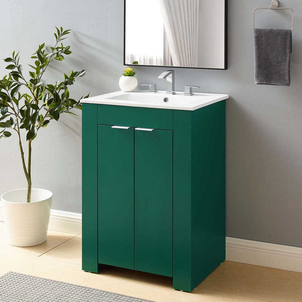 Maybelle 24" Bathroom Vanity By Modway - EEI-5378 | Bathroom Accessories | Modishstore - 1