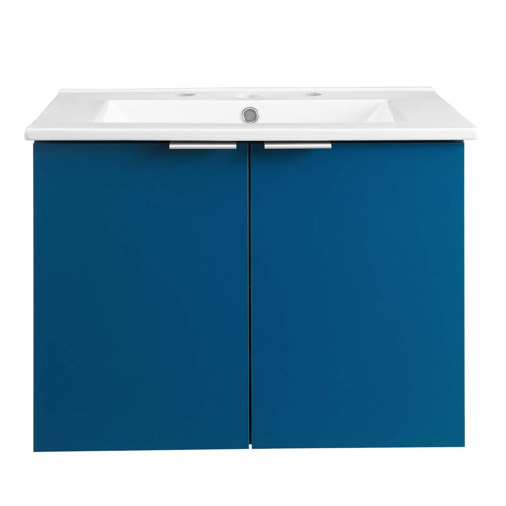 Maybelle 24" Wall-Mount Bathroom Vanity By Modway - EEI-5379 | Bathroom Accessories | Modishstore - 13