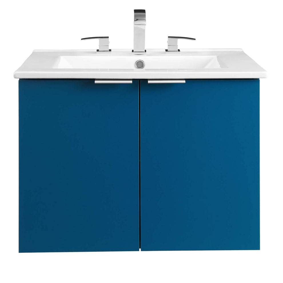 Maybelle 24" Wall-Mount Bathroom Vanity By Modway - EEI-5379 | Bathroom Accessories | Modishstore - 14