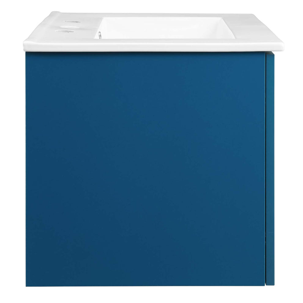 Maybelle 24" Wall-Mount Bathroom Vanity By Modway - EEI-5379 | Bathroom Accessories | Modishstore - 16