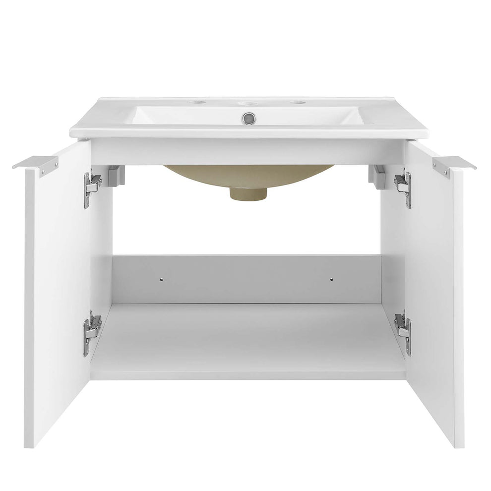 Maybelle 24" Wall-Mount Bathroom Vanity By Modway - EEI-5379 | Bathroom Accessories | Modishstore - 20
