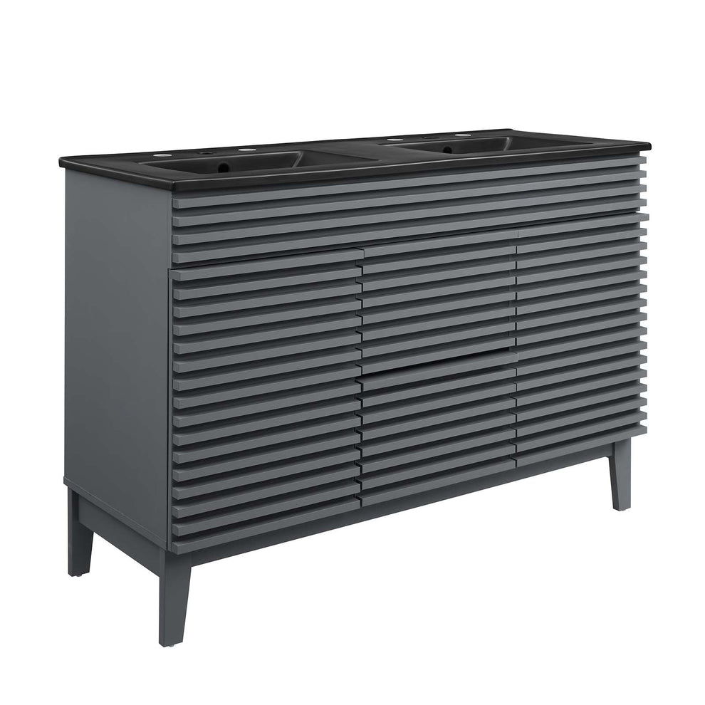 Modway Render 48" Double Sink Bathroom Vanity - EEI-5381 | Bathroom Accessories | Modishstore - 26