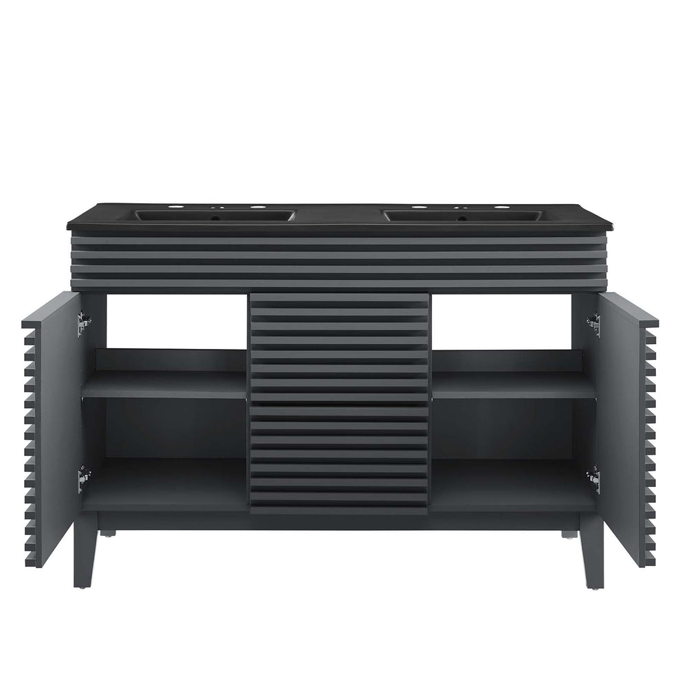 Modway Render 48" Double Sink Bathroom Vanity - EEI-5381 | Bathroom Accessories | Modishstore - 21