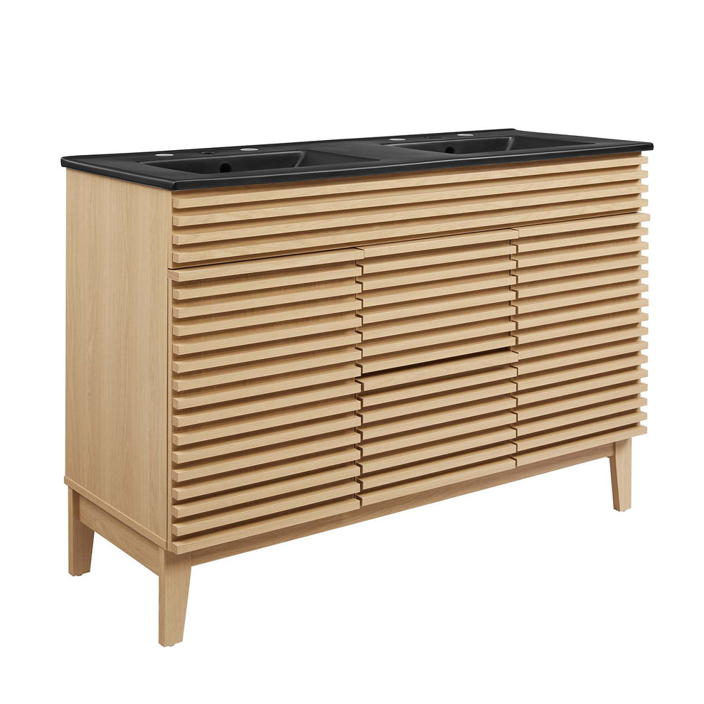Modway Render 48" Double Sink Bathroom Vanity - EEI-5381 | Bathroom Accessories | Modishstore - 37