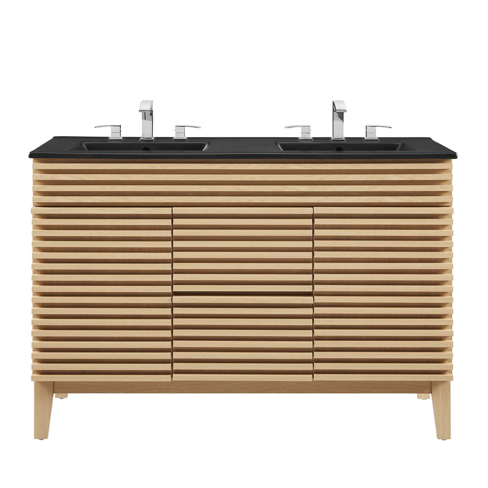 Modway Render 48" Double Sink Bathroom Vanity - EEI-5381 | Bathroom Accessories | Modishstore - 31