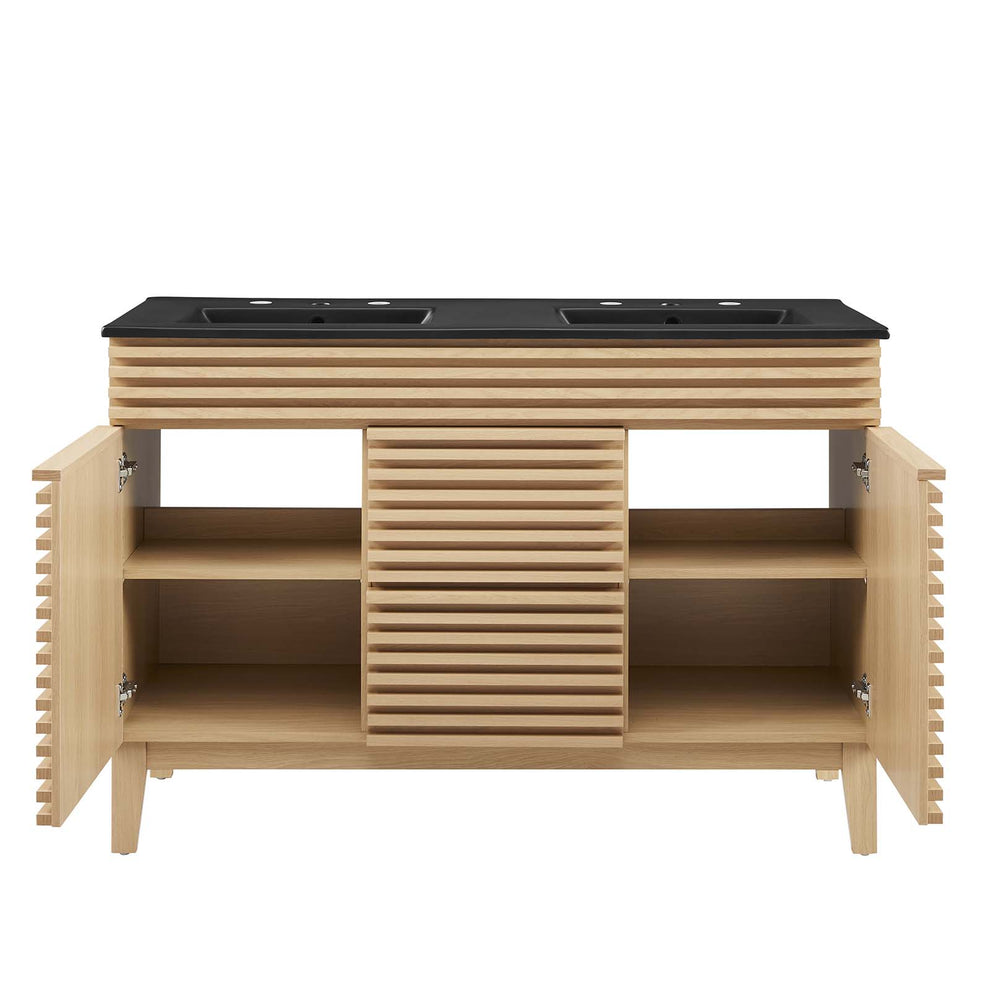 Modway Render 48" Double Sink Bathroom Vanity - EEI-5381 | Bathroom Accessories | Modishstore - 32
