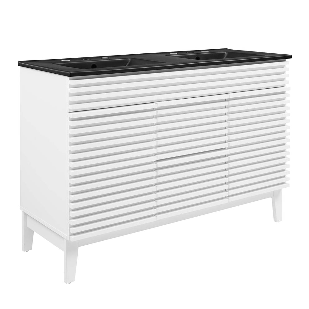 Modway Render 48" Double Sink Bathroom Vanity - EEI-5381 | Bathroom Accessories | Modishstore - 48
