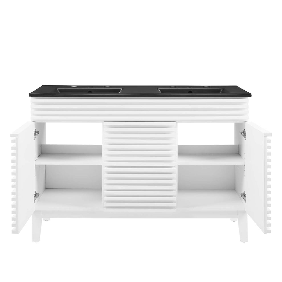 Modway Render 48" Double Sink Bathroom Vanity - EEI-5381 | Bathroom Accessories | Modishstore - 43