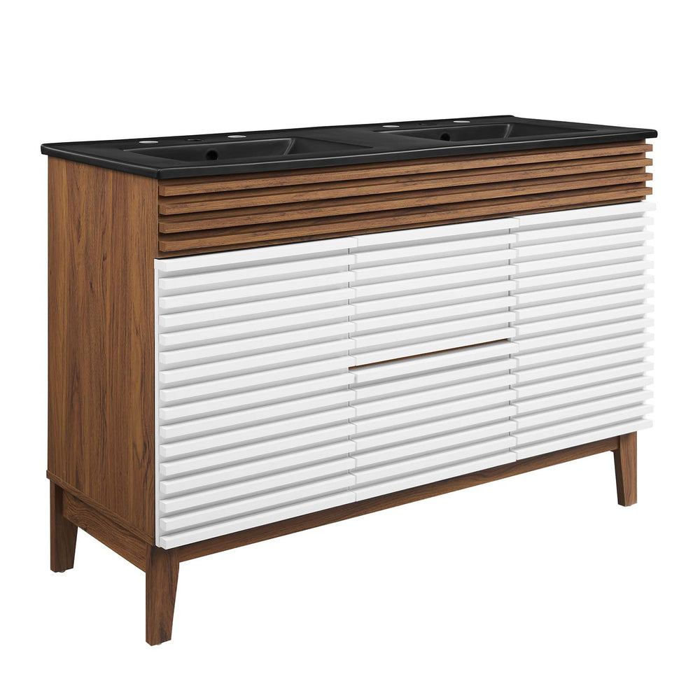 Modway Render 48" Double Sink Bathroom Vanity - EEI-5381 | Bathroom Accessories | Modishstore - 59