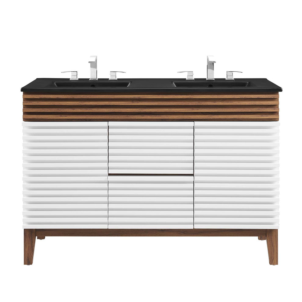Modway Render 48" Double Sink Bathroom Vanity - EEI-5381 | Bathroom Accessories | Modishstore - 53