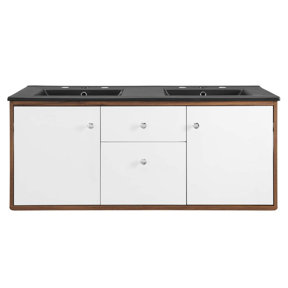 Modway Transmit 48" Wall-Mount Double Bathroom Vanity - EEI-5382 | Bathroom Accessories | Modishstore - 4
