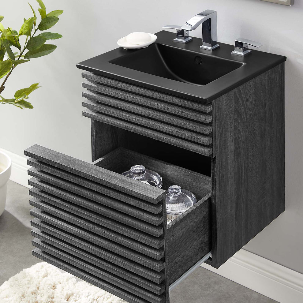 Modway Render 18" Wall-Mount Bathroom Vanity - EEI-5390 | Bathroom Accessories | Modishstore - 5