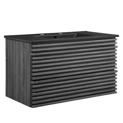 Modway Render 36" Wall-Mount Bathroom Vanity - EEI-5395 | Bathroom Accessories | Modishstore - 10