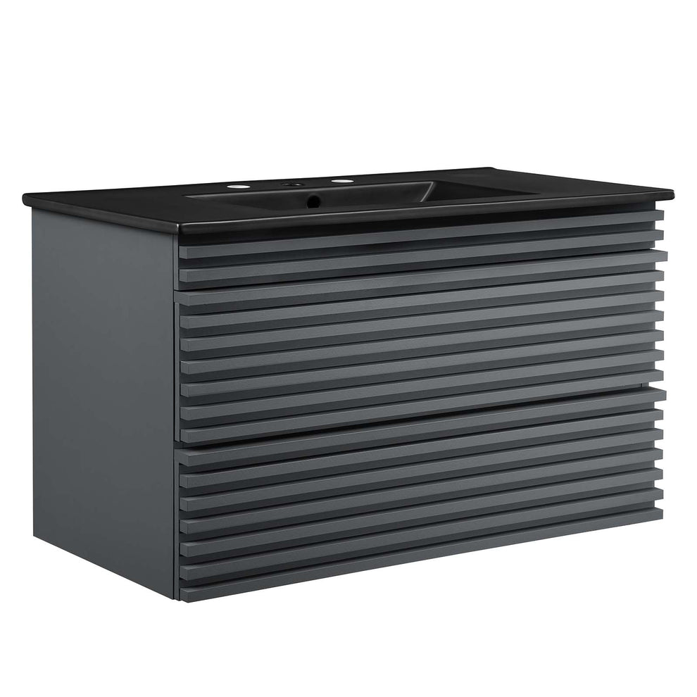 Modway Render 36" Wall-Mount Bathroom Vanity - EEI-5395 | Bathroom Accessories | Modishstore - 19