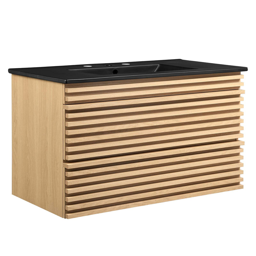 Modway Render 36" Wall-Mount Bathroom Vanity - EEI-5395 | Bathroom Accessories | Modishstore - 25