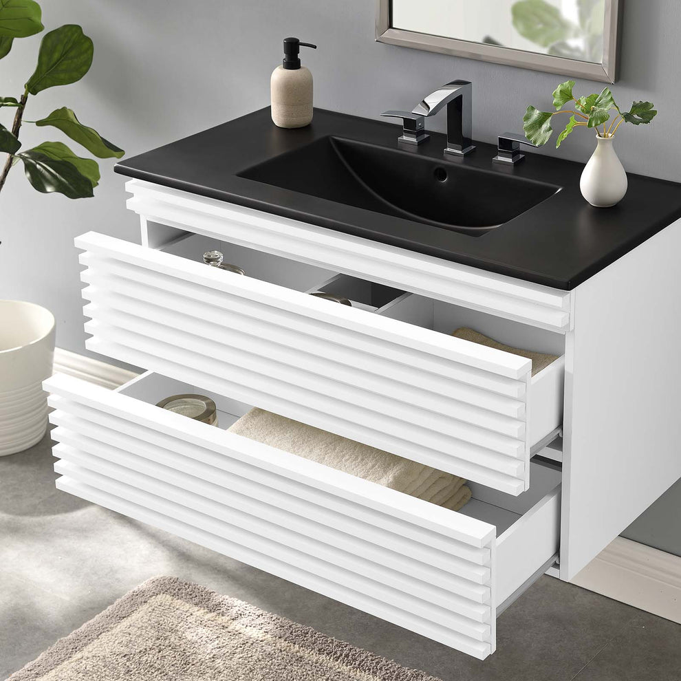 Modway Render 36" Wall-Mount Bathroom Vanity - EEI-5395 | Bathroom Accessories | Modishstore - 29
