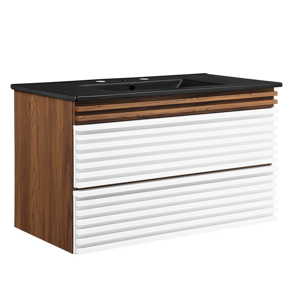 Modway Render 36" Wall-Mount Bathroom Vanity - EEI-5395 | Bathroom Accessories | Modishstore - 43