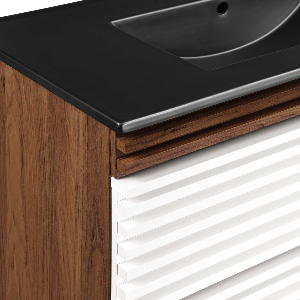 Modway Render 36" Wall-Mount Bathroom Vanity - EEI-5395 | Bathroom Accessories | Modishstore - 45