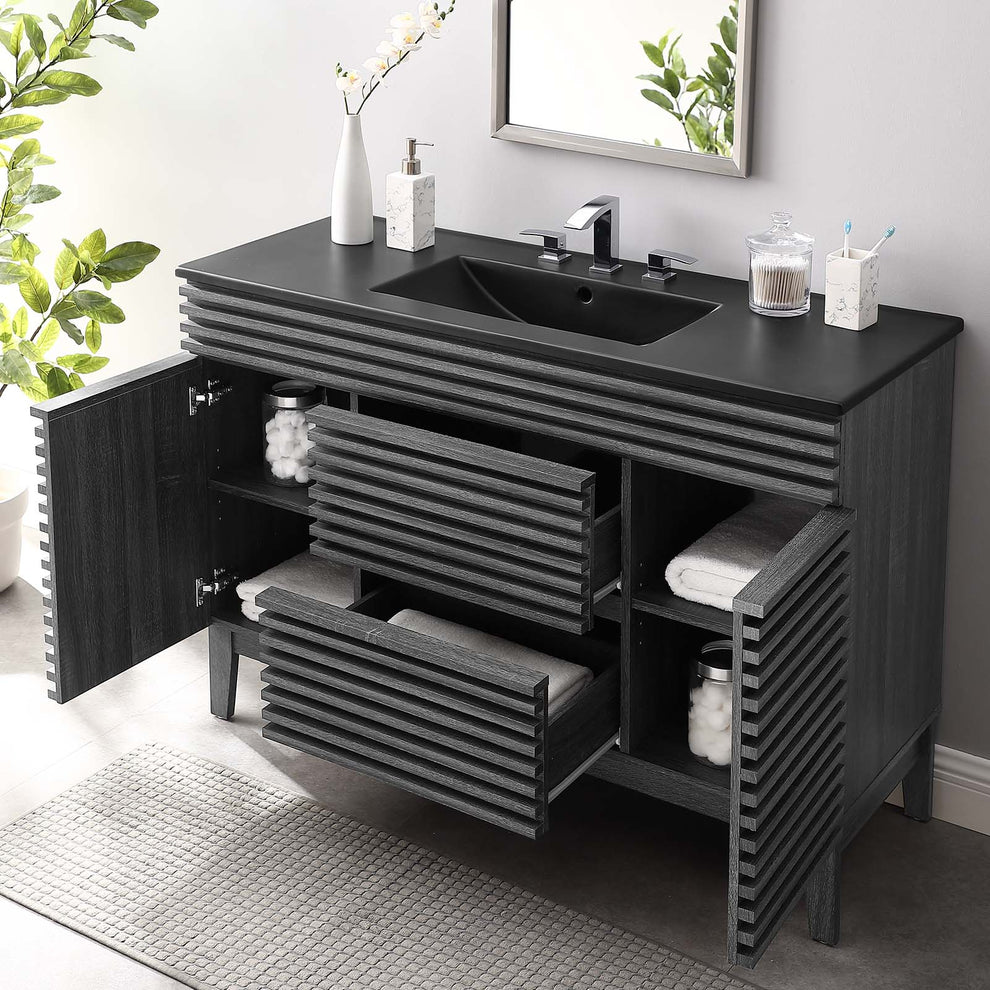 Modway Render 48" Single Sink Bathroom Vanity - EEI-5398 | Bathroom Accessories | Modishstore - 13